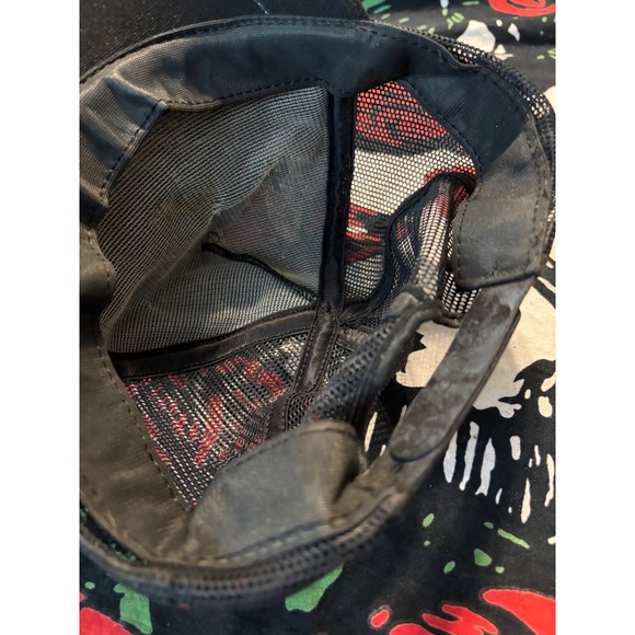 Goodwrench Racing Team Trucker Hat Dale Earnhardt #3 NASCAR Mesh Black Snapback - Picture 3 of 7